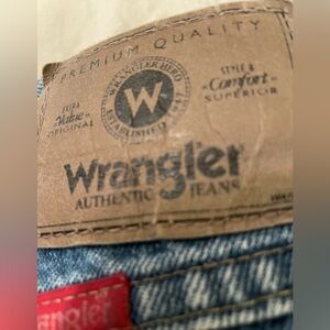 Wrangler Premium Blue Denim Jeans 36 X 30